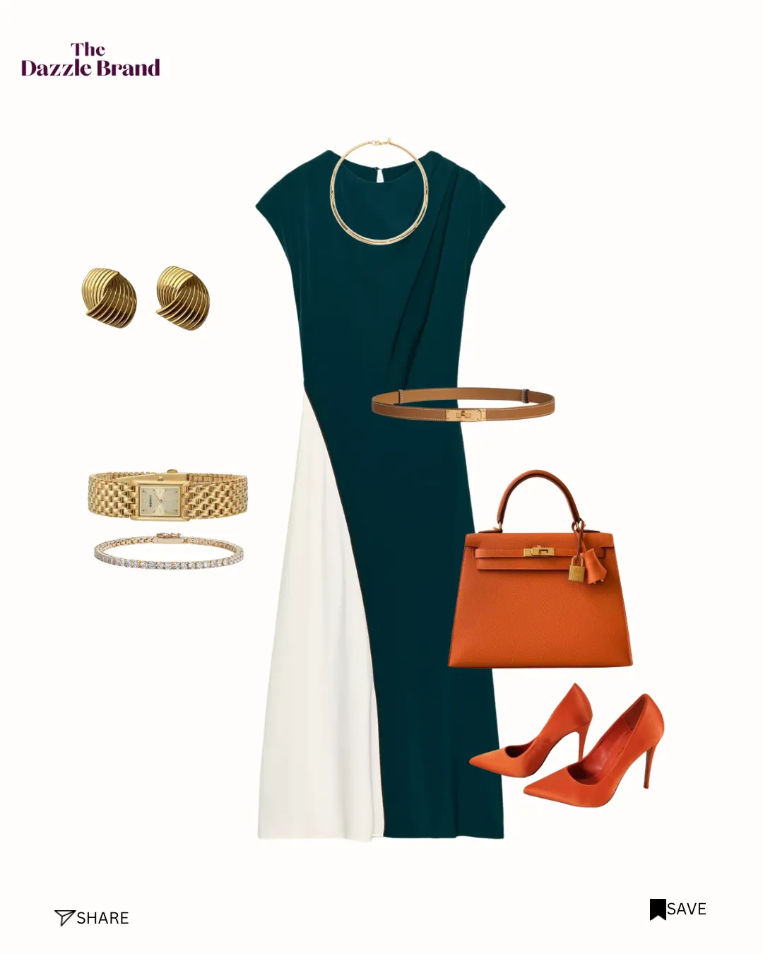 Styled womenswear outfit sample