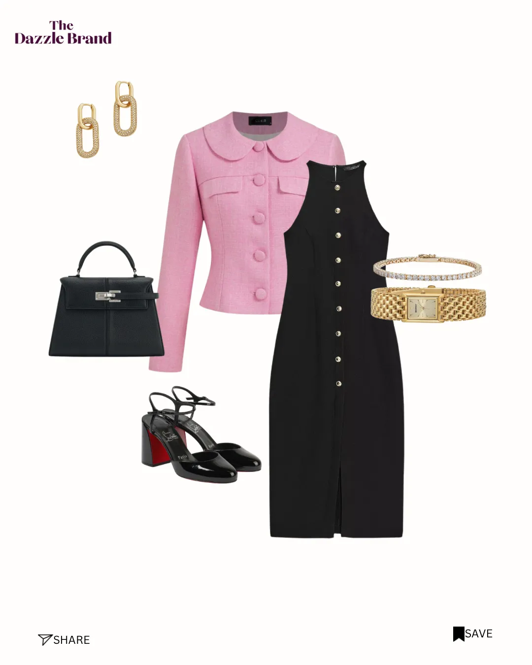 Styled womenswear outfit sample