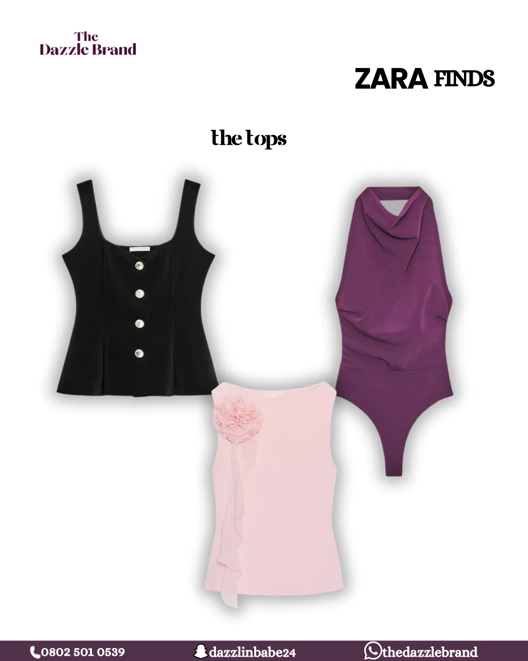 Styled womenswear outfit sample